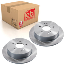 Load image into Gallery viewer, Pair of Rear Brake Disc Fits Ssangyong OE 4840134101 Febi 170697