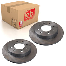 Load image into Gallery viewer, Pair of Rear Brake Disc Fits Kia OE 584112F100 Febi 170700