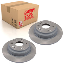 Load image into Gallery viewer, Pair of Rear Brake Disc Fits Honda OE 42510SZ3J00 Febi 170706
