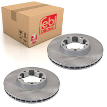 Load image into Gallery viewer, Pair of Front Brake Disc Fits Nissan OE 402069X200 Febi 170742