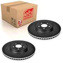 Load image into Gallery viewer, Pair of Front Brake Disc Fits Nissan OE 40206JL00A Febi 170751