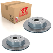 Load image into Gallery viewer, Pair of Brake Disc Fits Nissan OE 43206EG000 Febi 170752