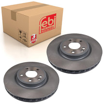 Load image into Gallery viewer, Pair of Front Brake Disc Fits Infiniti OE 402065DH0A Febi 170756