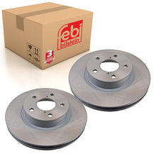 Load image into Gallery viewer, Pair of Front Brake Disc Fits Subaru OE 26300AE091 Febi 170758