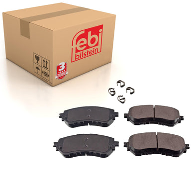 Front Brake Pads Yaris Set Kit Fits Toyota 04465-0D160 Febi 170814