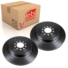 Load image into Gallery viewer, Pair of Front Brake Disc Fits Jaguar OE C2C 8355 Febi 170827