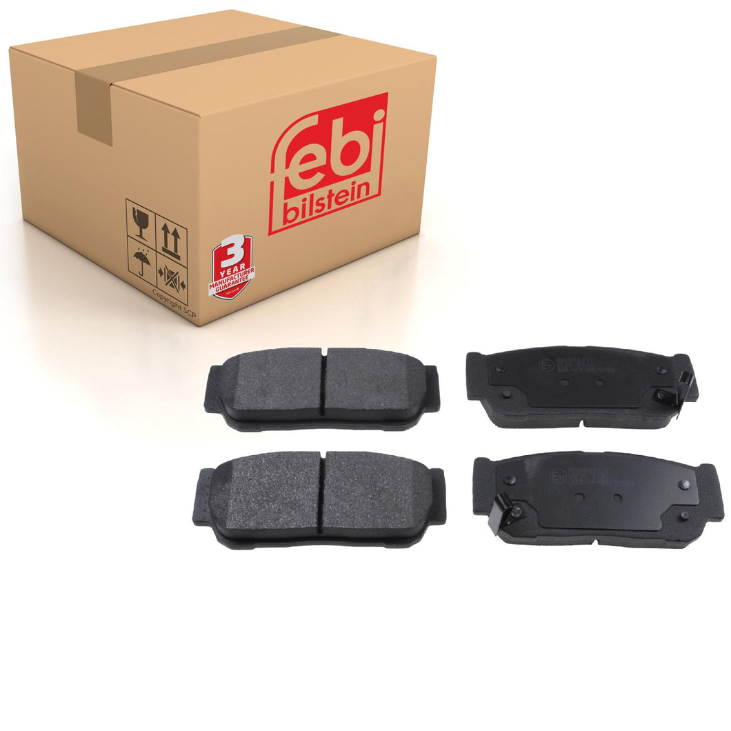 Rear Brake Pads Sorento Set Kit Fits Kia 4841321B10 Febi 170851
