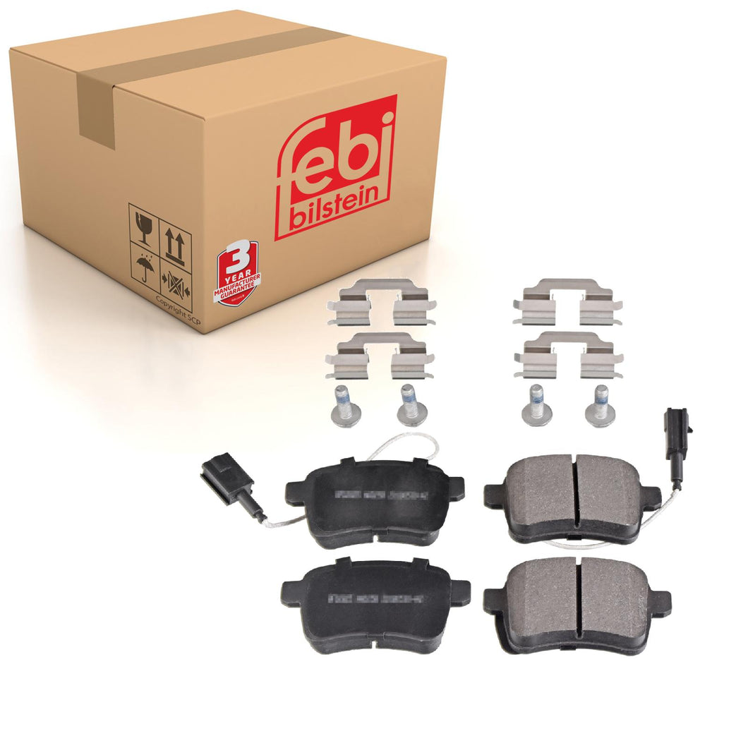 Rear Brake Pads Giulietta Set Kit Fits Alfa Romeo 77365357 Febi 170905