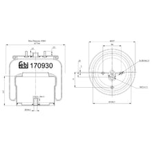 Load image into Gallery viewer, Air Spring Fits DAF OE 1793 521 Febi 170930