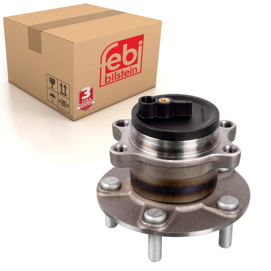 C4 Rear ABS Wheel Bearing Hub Kit Fits Citroen 3785A063 Febi 170954