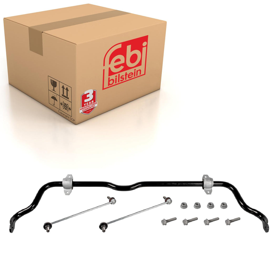 Front Anti Roll Bar Kit Inc Bushes Drop Links Fits Mercedes A Class Febi 171019
