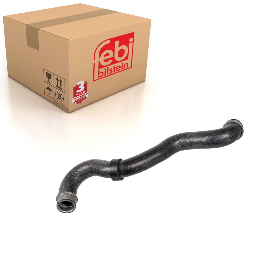 Upper Radiator Hose Inc Quick-Release Fastener Fits Mercedes Benz C Febi 171201