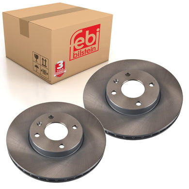 Pair of Brake Disc Fits Vauxhall OE 13584677 Febi 171467