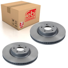 Load image into Gallery viewer, Pair of Brake Disc Fits Ford OE 2 305 506 Febi 171480