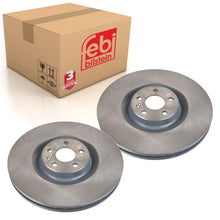 Load image into Gallery viewer, Pair of Brake Disc Fits Volvo OE 31400569 SK1 Febi 171481