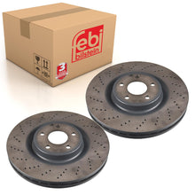 Load image into Gallery viewer, Pair of Brake Disc Fits Mercedes OE 218 421 04 12 Febi 171485