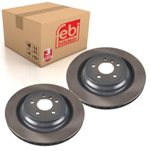 Load image into Gallery viewer, Pair of Brake Disc Fits Mercedes OE 166 423 07 00 Febi 171491