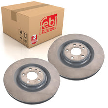 Load image into Gallery viewer, Pair of Brake Disc Fits Audi OE 4M0 615 601 P Febi 171510