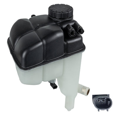 Coolant Expansion Tank Inc Cover & Sensor Fits Mercedes Benz Febi 171588