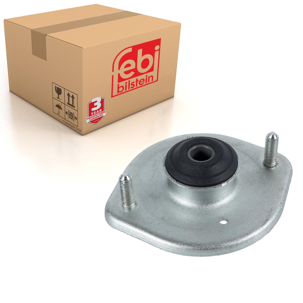 Front Strut Mounting No Friction Bearing Fits FIAT Panda Van Febi 17178
