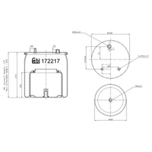 Load image into Gallery viewer, Air Spring Fits DAF OE 1892 100 Febi 172217