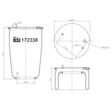 Load image into Gallery viewer, Front Air Spring No Piston Fits Volvo OE 21513836 Febi 172338