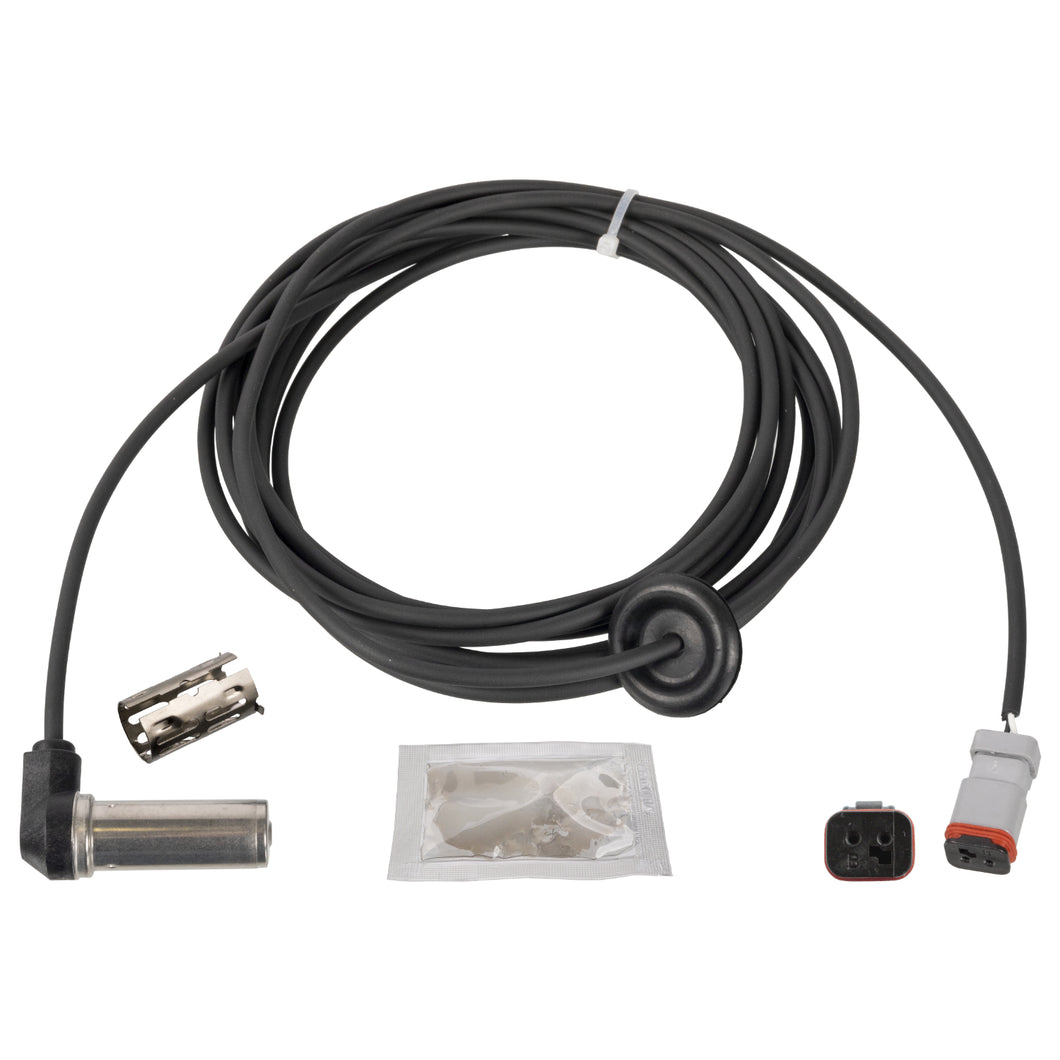Left Abs Sensor Inc Sleeve & Grease Fits Renault OE 74 21 363 477 Febi 172358