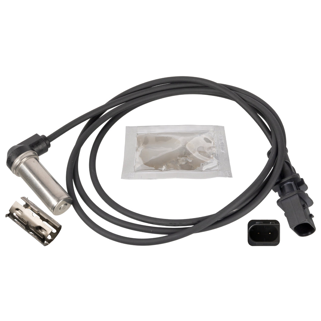 Front Abs Sensor Inc Sleeve & Grease Fits Mercedes OE 008 542 00 18 Febi 172516