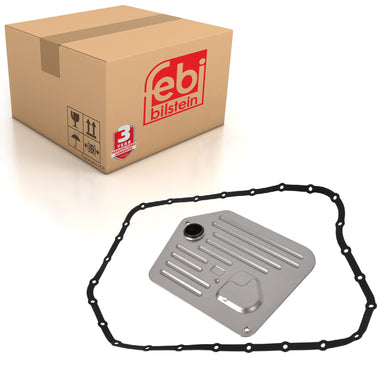 Auto Transmission Oil Filter Set Inc Pan Gasket Fits Audi A6 Audi A8 Febi 172566