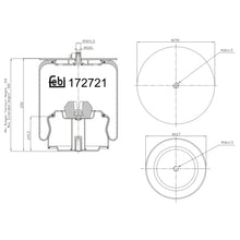 Load image into Gallery viewer, Air Spring Fits Ausstattung, Zubehör OE 050 121 544 4 Febi 172721