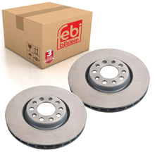 Load image into Gallery viewer, Pair of Brake Disc Fits Alfa Romeo OE 50532930 Febi 172916