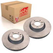 Load image into Gallery viewer, Pair of Brake Disc Fits Porsche OE 955 351 403 00 Febi 172941