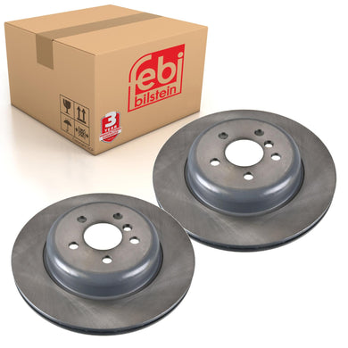 Pair of Brake Disc Fits BMW OE 34 21 6 882 246 Febi 172984