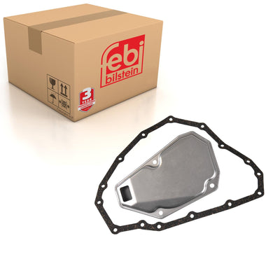 Auto Transmission Oil Filter Set Inc Pan Gasket Fits Nissan Micra Ni Febi 173136