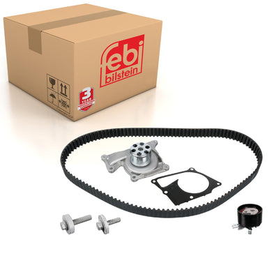Water Pump Timing Belt Kit Fits Renault 7701477028 Febi 173163