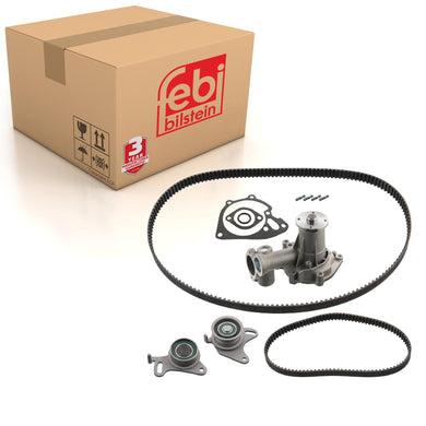 Water Pump Timing Belt Kit Fits Hyundai 2431542011 Febi 173186