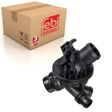 Load image into Gallery viewer, Thermostat Inc Housing Fits BMW 6 Series BMW 7 Series Febi 173402