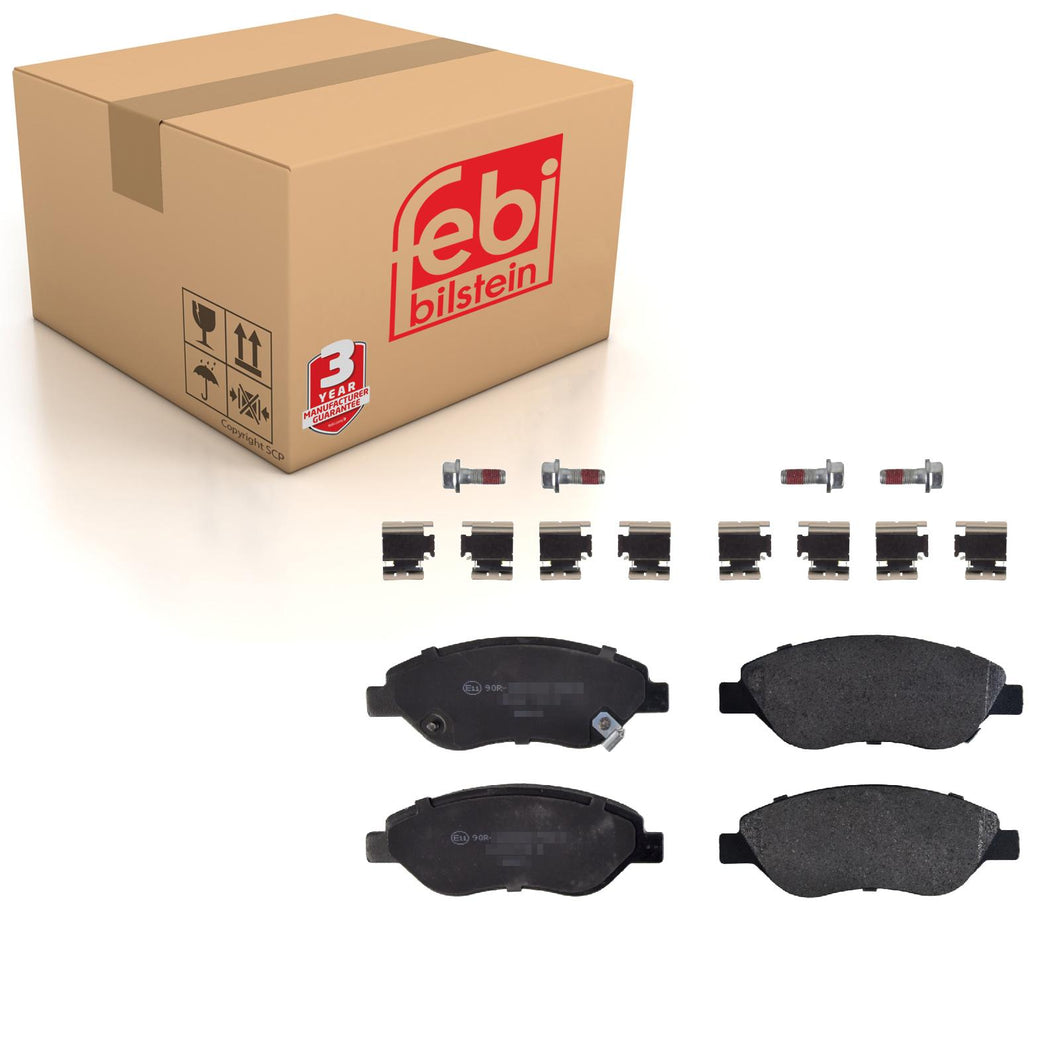 Brake Pads Set Kit Fits Fiat 77368553 Febi 173457