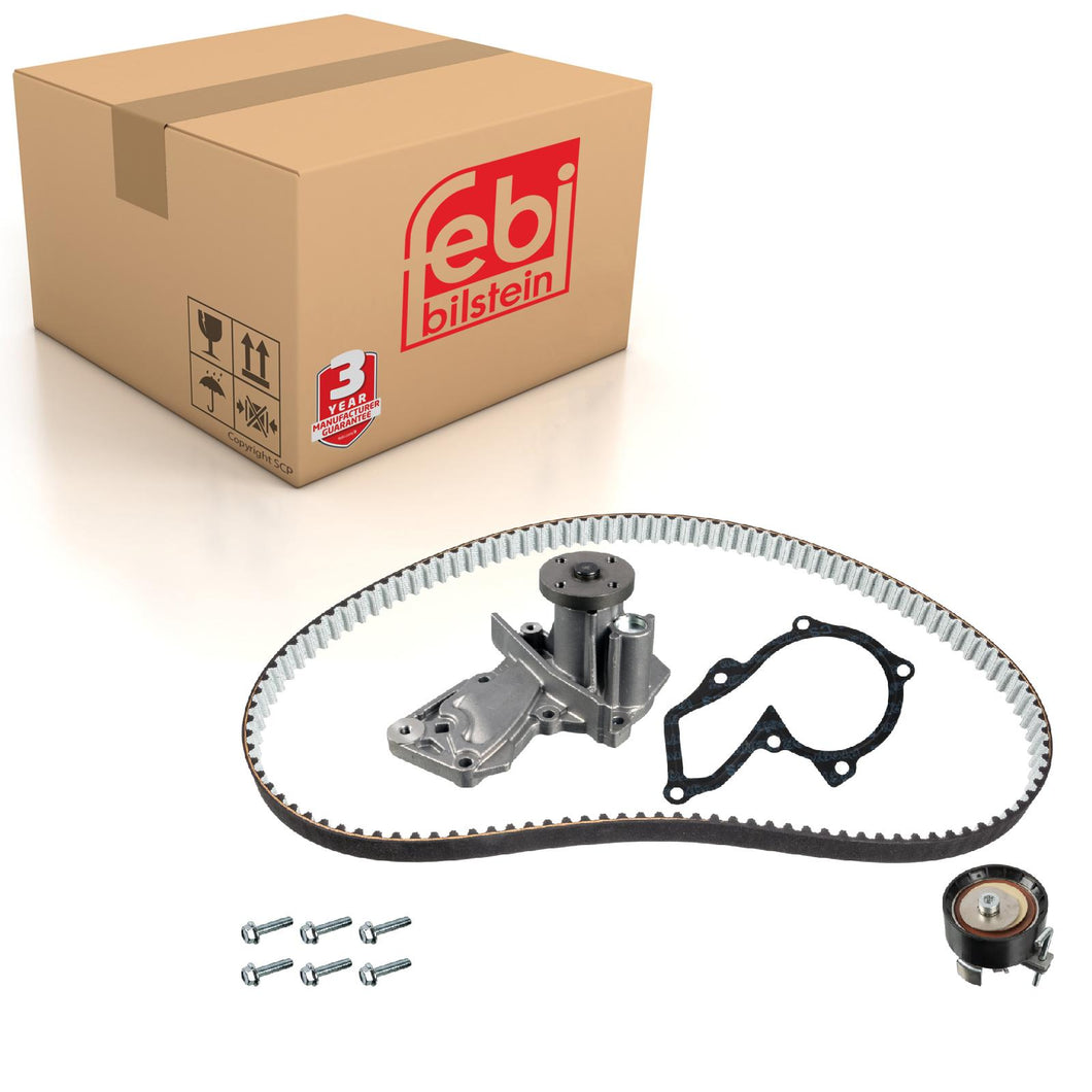 Water Pump Timing Belt Kit Fits Ford 1672144 Febi 173474