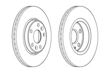 Load image into Gallery viewer, Pair Of Coated Brake Discs Ferodo DDF1978C