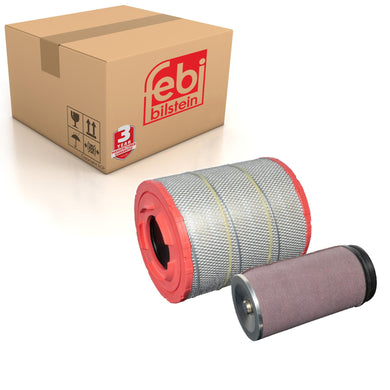 Air Filter X2 Fits Volvo OE 21834205 S1 Febi 173607