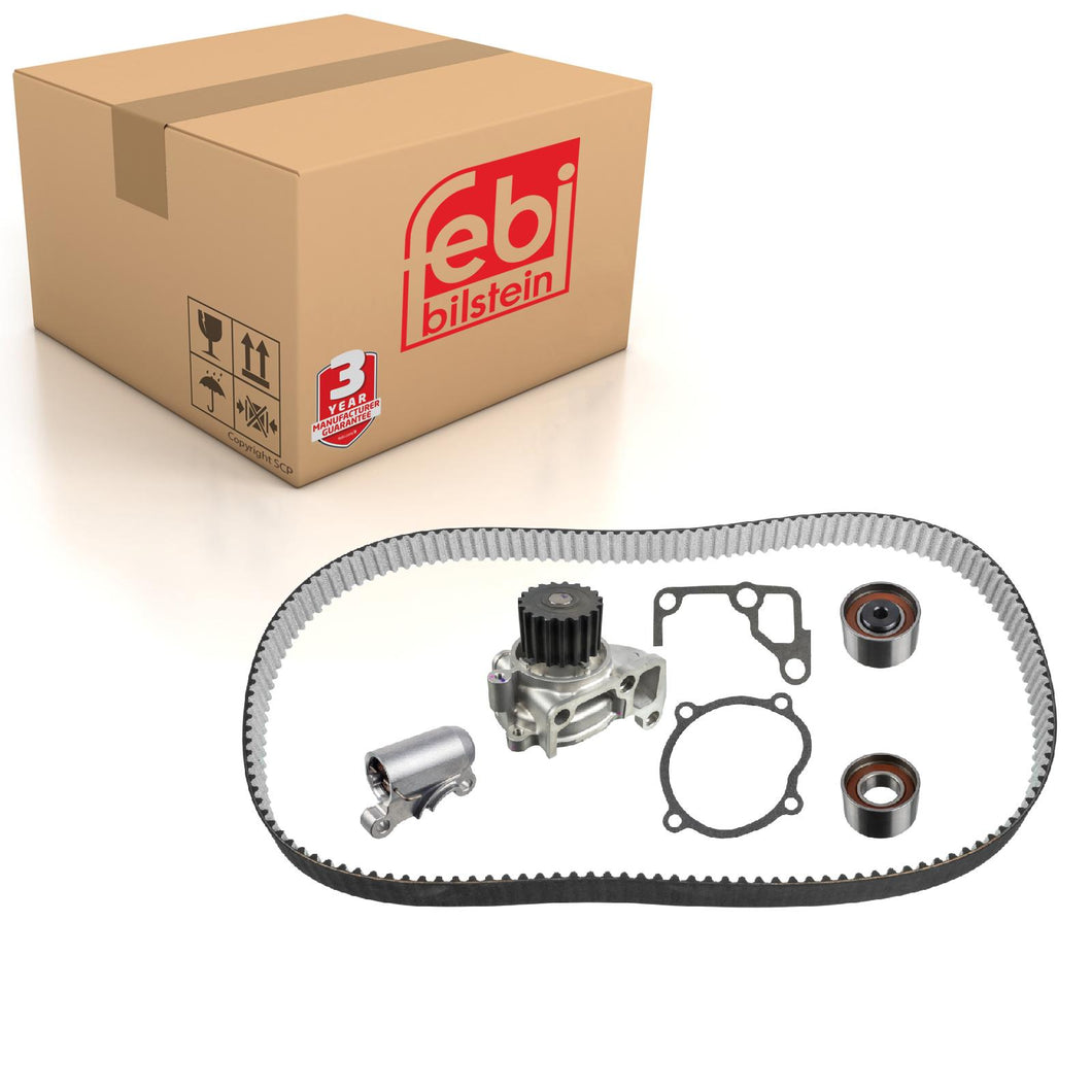 Water Pump Timing Belt Kit Fits Mazda RF7J12205 Febi 173652