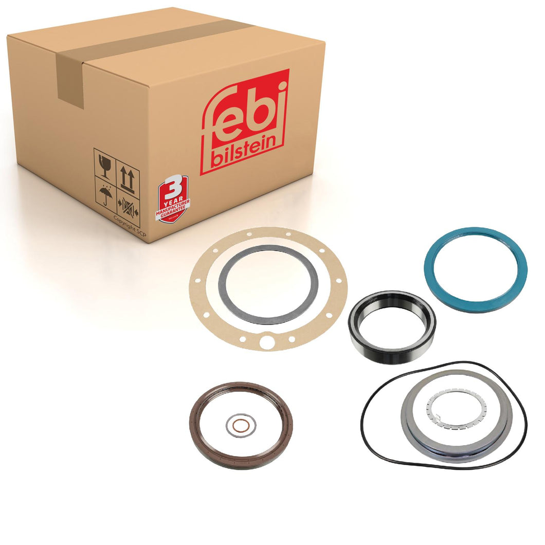 Rear Wheel Hub Gasket Set Fits Mercedes Actros Mercedes Arocs Merced Febi 173953