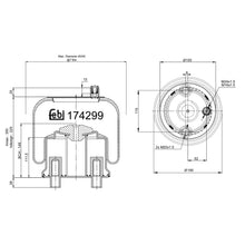 Load image into Gallery viewer, Air Spring Fits Mercedes OE 970 320 00 21 Febi 174299