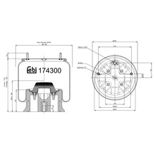 Load image into Gallery viewer, Air Spring Fits SAFHolland OE 3 229 0042 00 Febi 174300