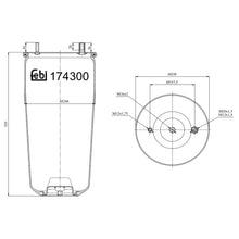 Load image into Gallery viewer, Air Spring Fits Bergische Achsen OE 05.4294.25.40 Febi 174301