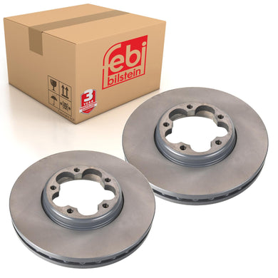 Pair of Brake Disc Fits Ford OE 2 168 838 Febi 174457