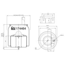Load image into Gallery viewer, Air Spring Fits Volvo OE 21451173 Febi 174464