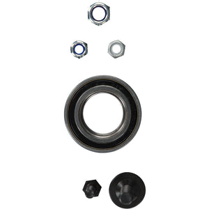 Front Wheel Bearing Kit Fits Audi 8A0 498 625 Febi 17534