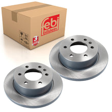 Load image into Gallery viewer, 2 Rear Brake Discs Fits Mercedes OE 910 423 02 00 07 Febi 175474
